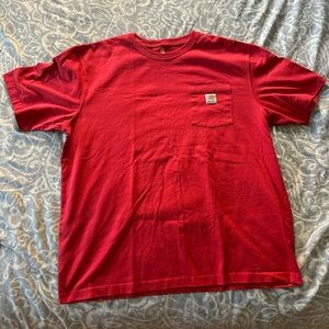 Red Carhartt Original Fir Men’s T-Shirt